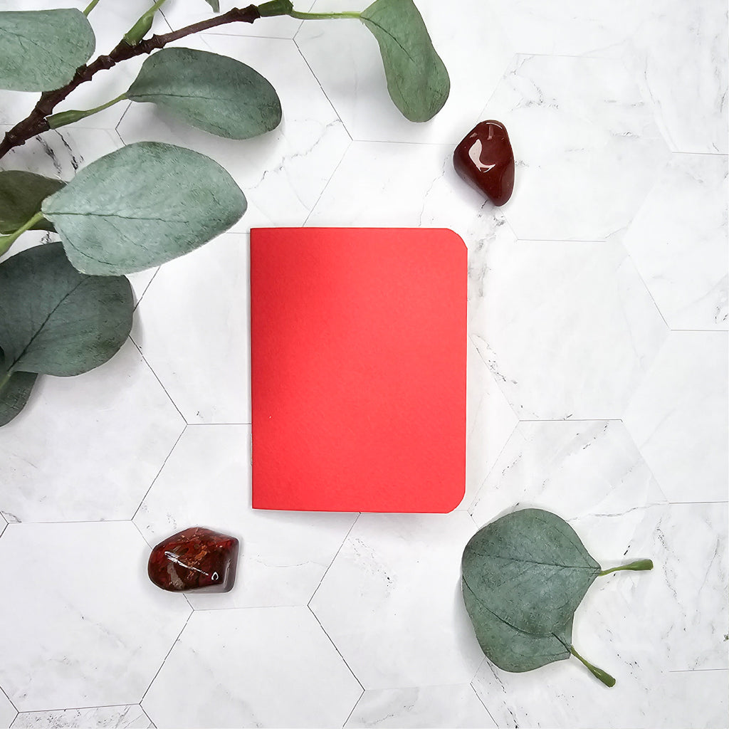 sticker boek insert mini bewaren bewaar storage journal this rood