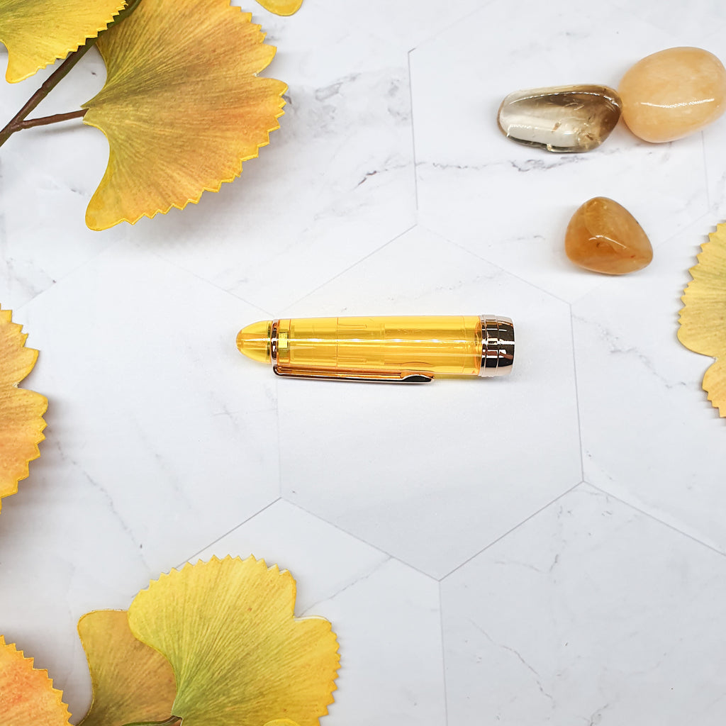 vulpen fountain pen dop kleur geel yellow