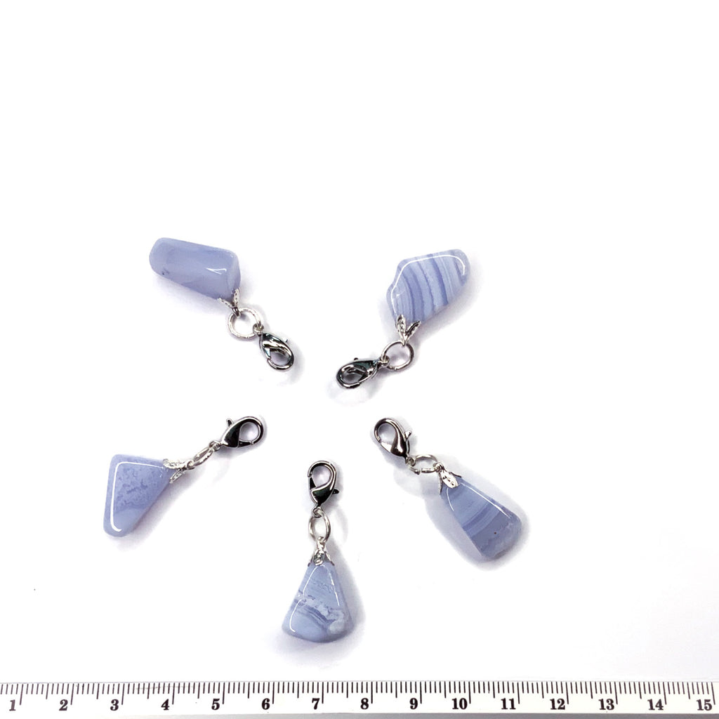 Hanger bedel edelsteen chalcedoon journal