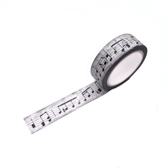 Journal This - Washitape - Light Piano (Black) Journal This