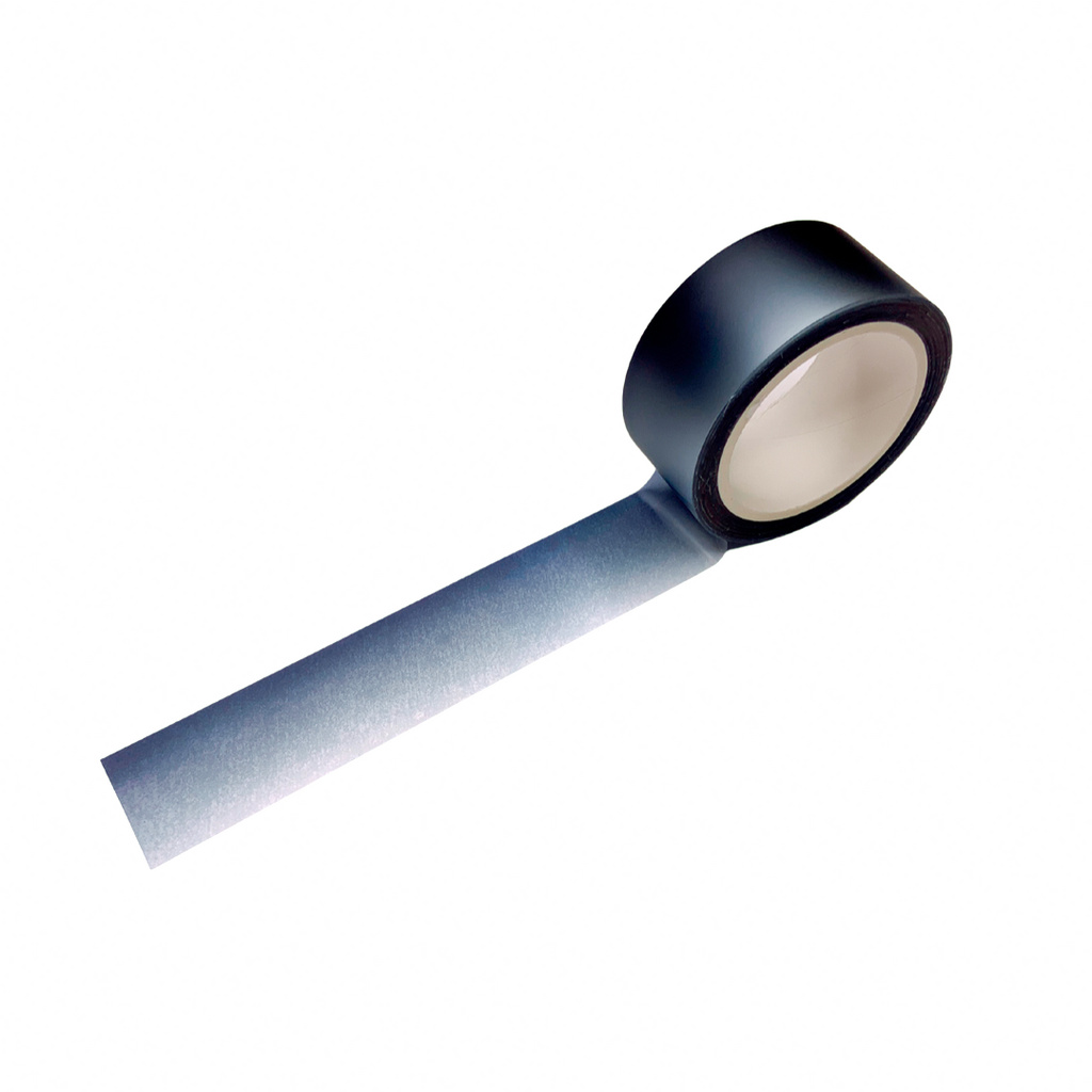 Pet tape transparant rand blauw journal this