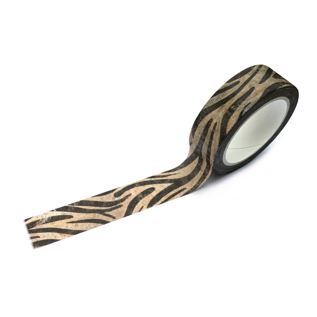 Washi tape zebra bruin journal this