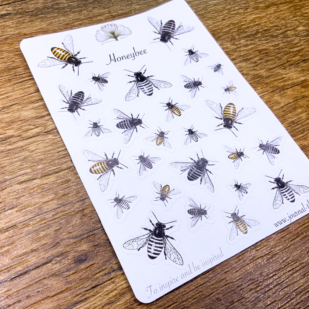planner stickers bullet journal bijen Bijtjes