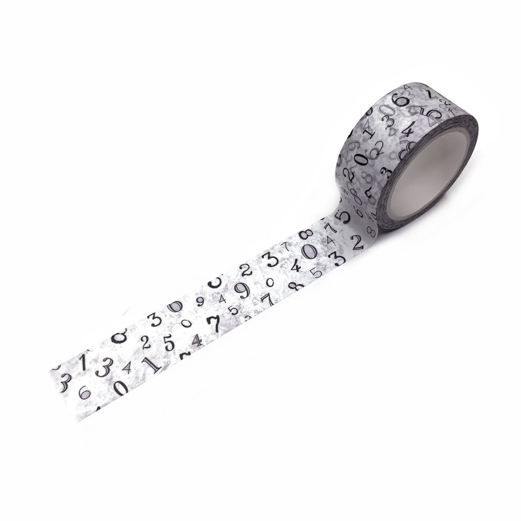 washi tape nummers journal this