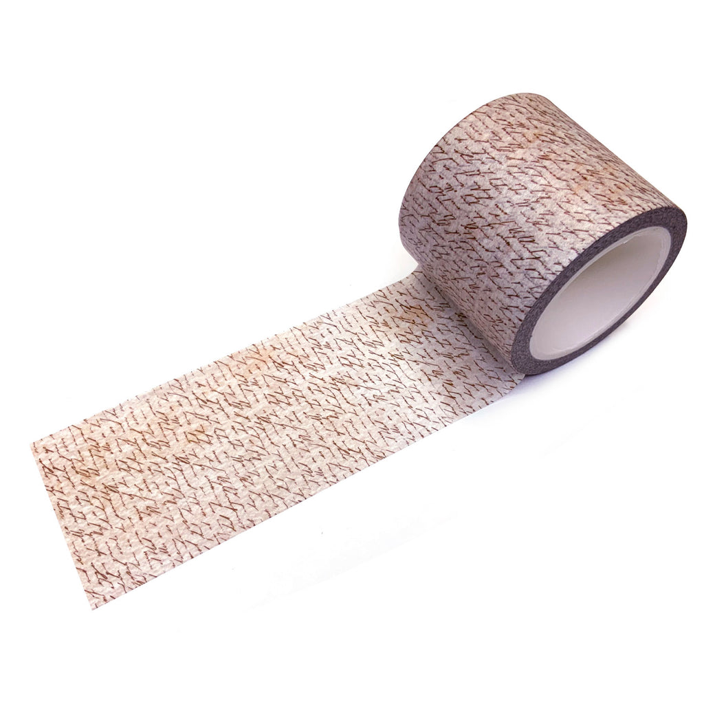 washi tape script bruin breed journal this